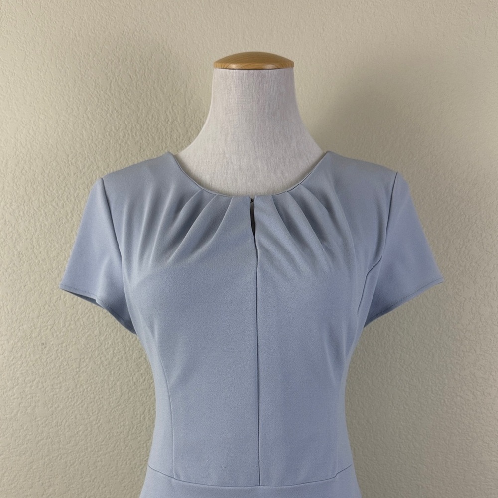 Banana Republic Light Blue Midi Dress - Picture 2 of 8